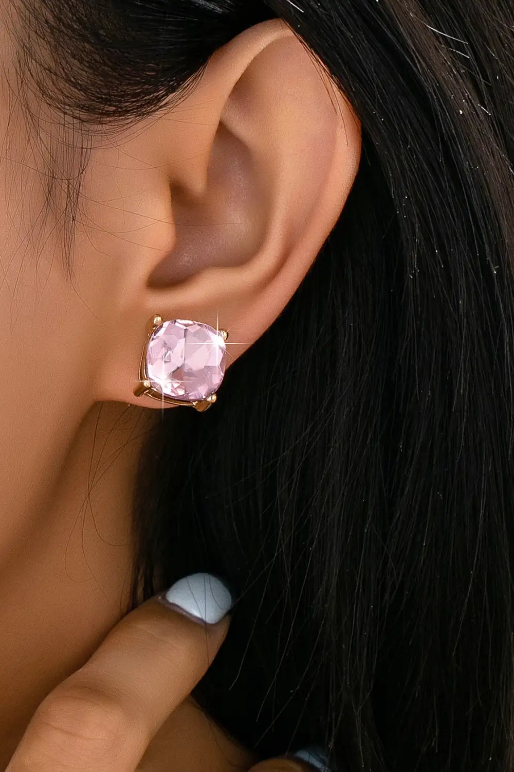 Classic Crystal Opal Rose Cushioncut