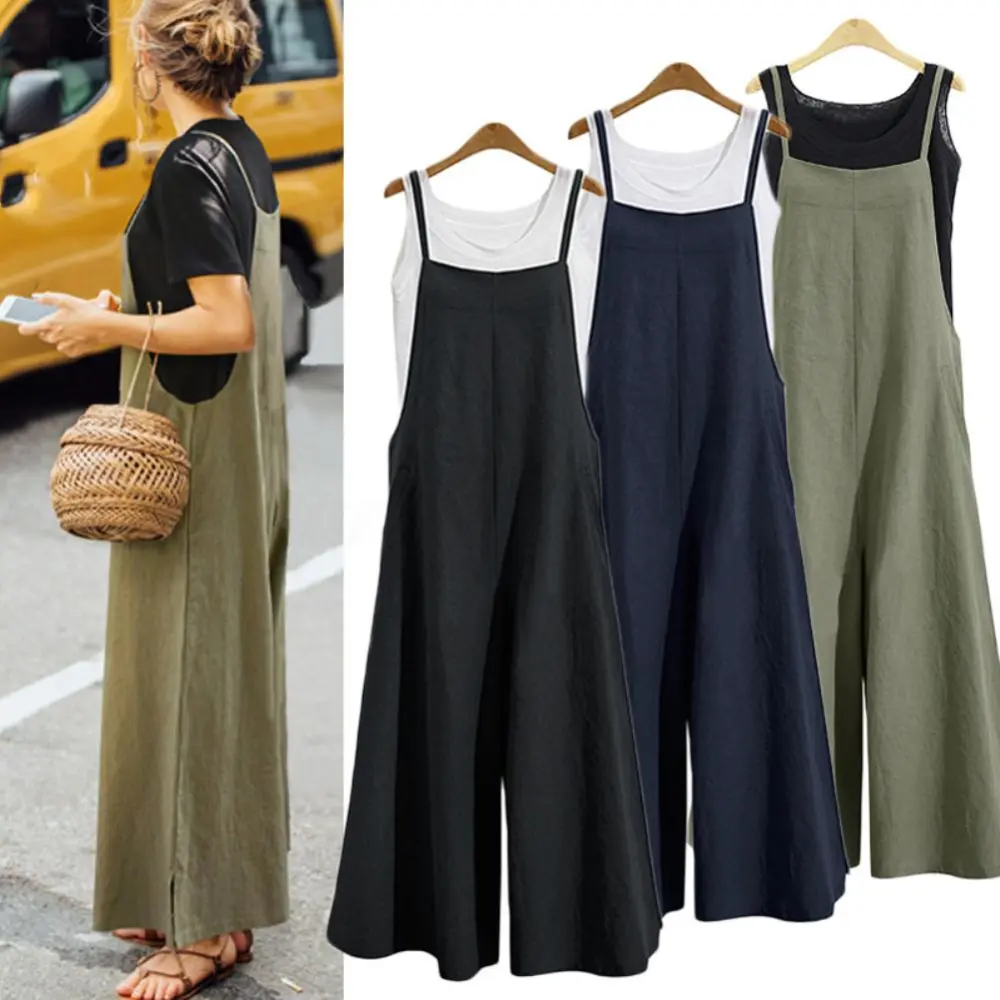 Easy Fit Wide Leg Jumpsuit