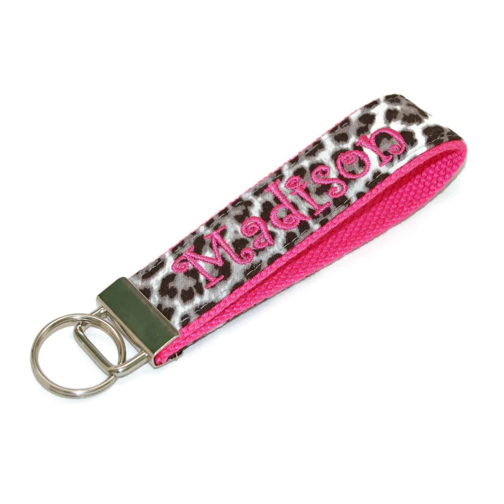 Snow Leopard Everyday Keychain