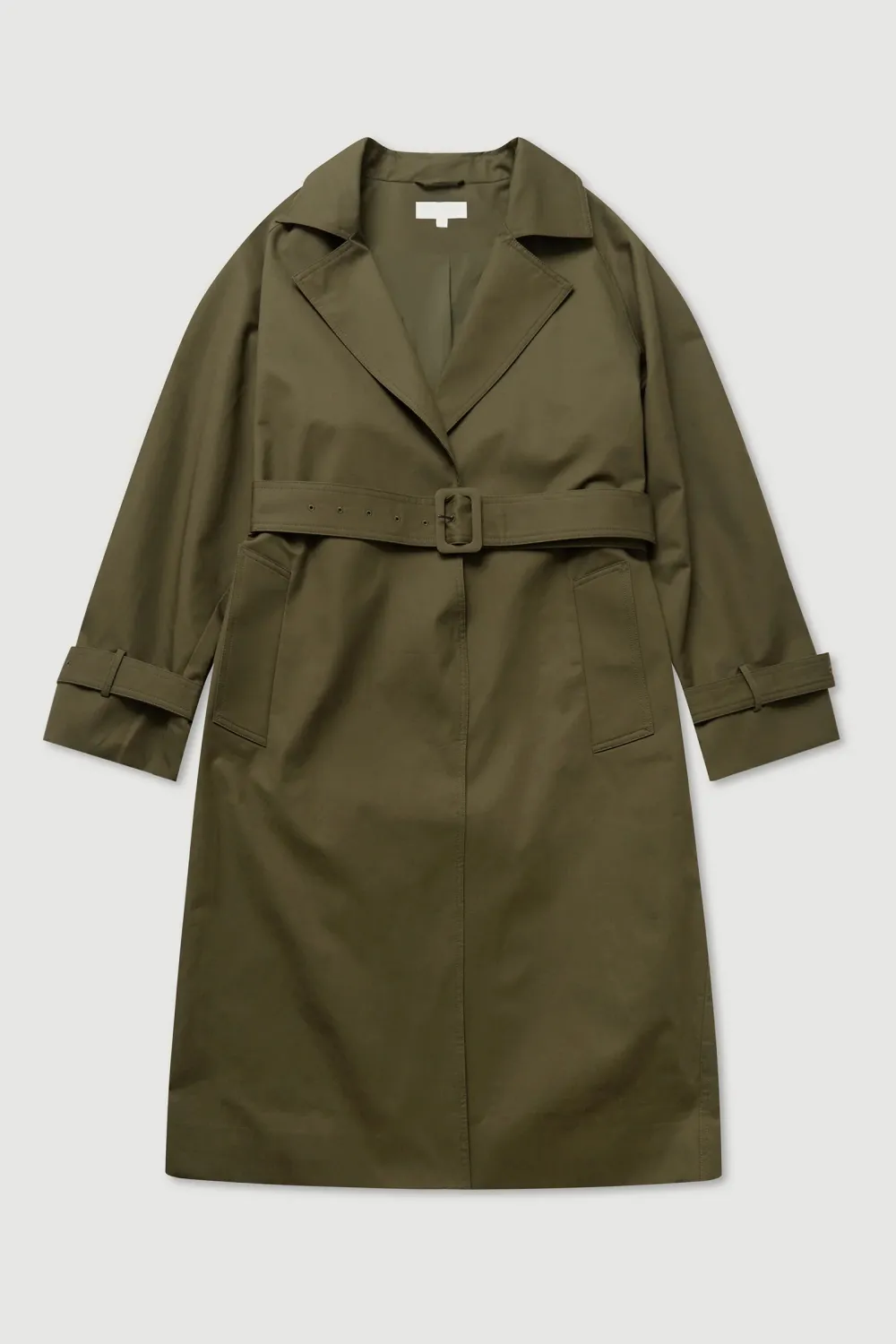 Cotton Raglan Sleeve Coat