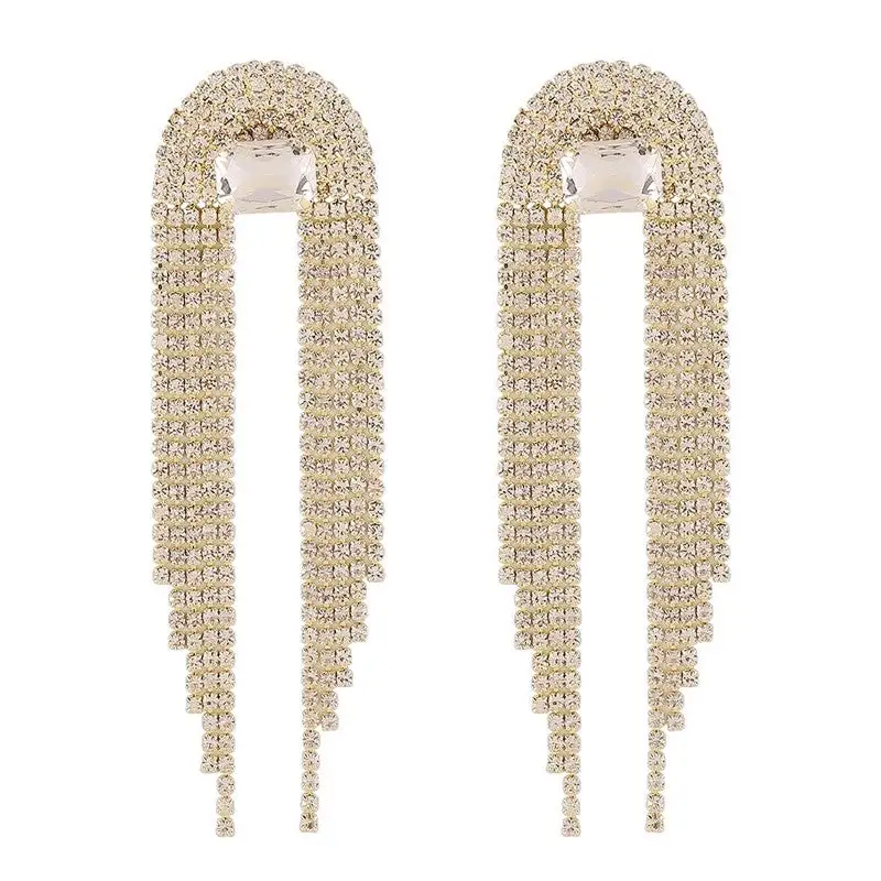 Vintage Fringe Drop Earrings