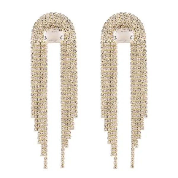 Vintage Fringe Drop Earrings