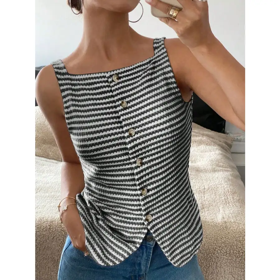Button Down Tank