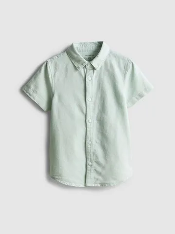 1.5-7yrs | Short Sleeve Oxford Shirt