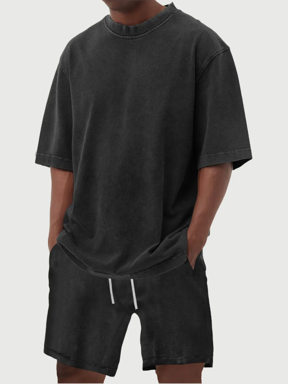 Everyday Structured Garment Washed Set