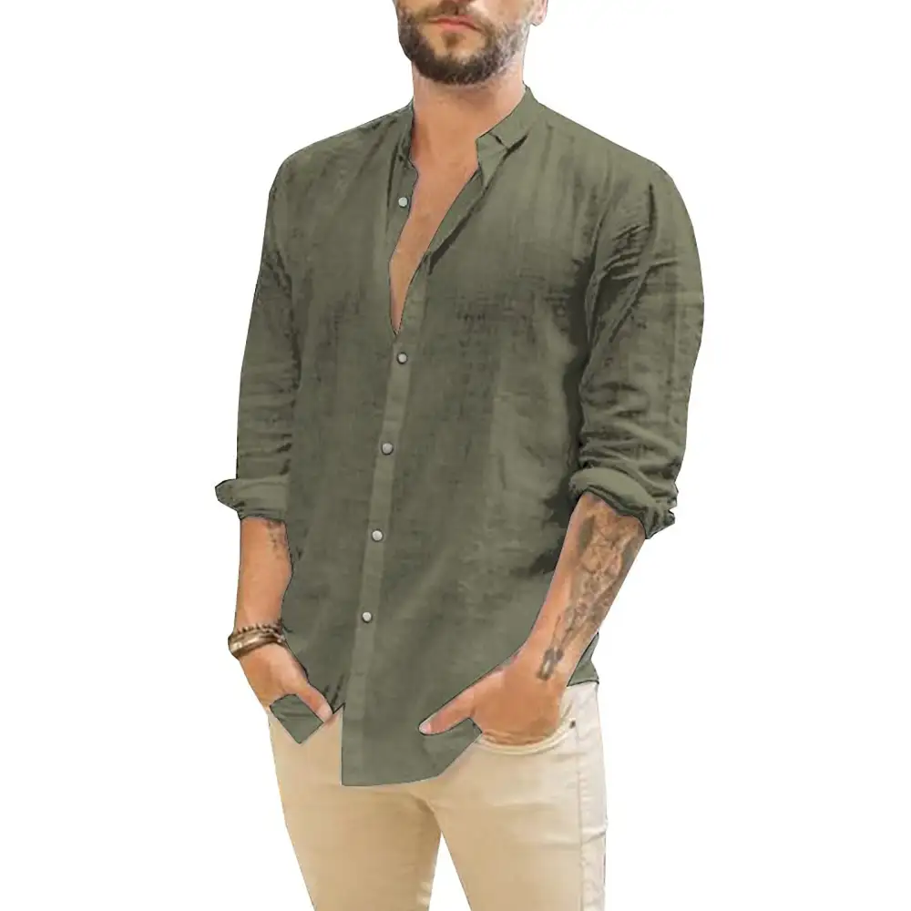 Classic Linen Everyday Casual Shirt