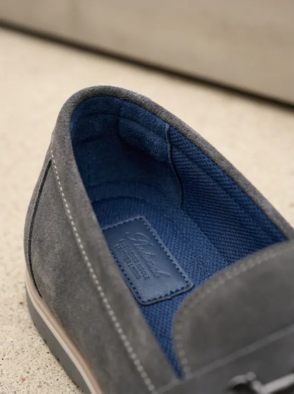 Men's Modern Metal-Bit Loafers