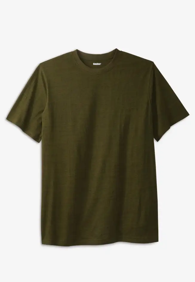 Shrink-Less Lightweight Crewneck T-Shirt