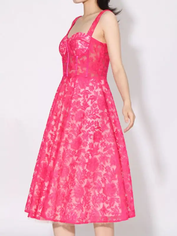 Easy Fit Lace Dress