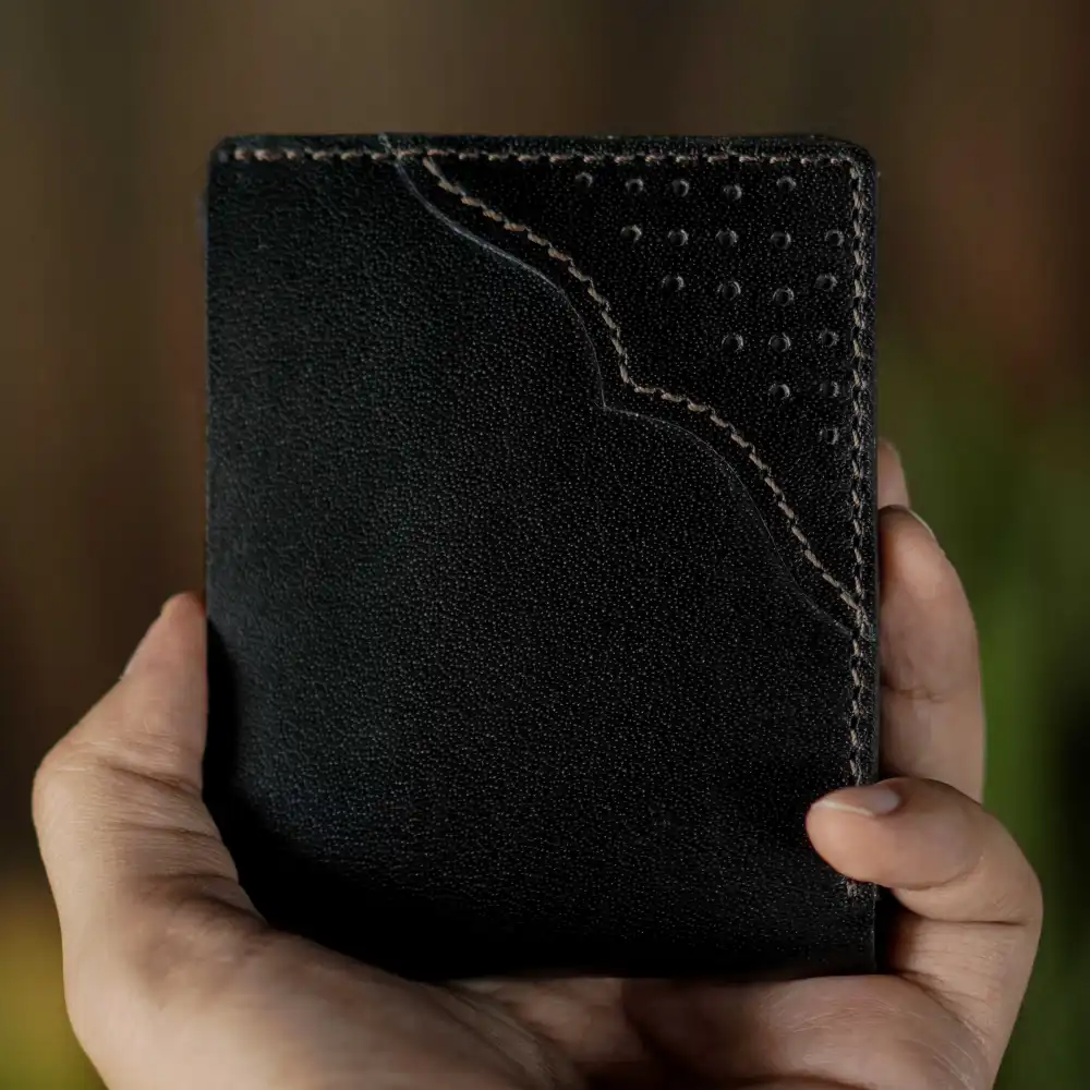 Refined Compact Leather Wallet