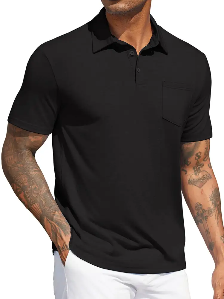 Casual Basic Golf Polo Shirt