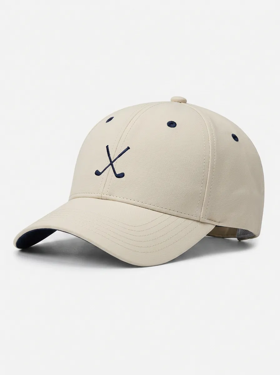 Unisex Equestrian Lover Crossed Riding Crops Embroidered Cap
