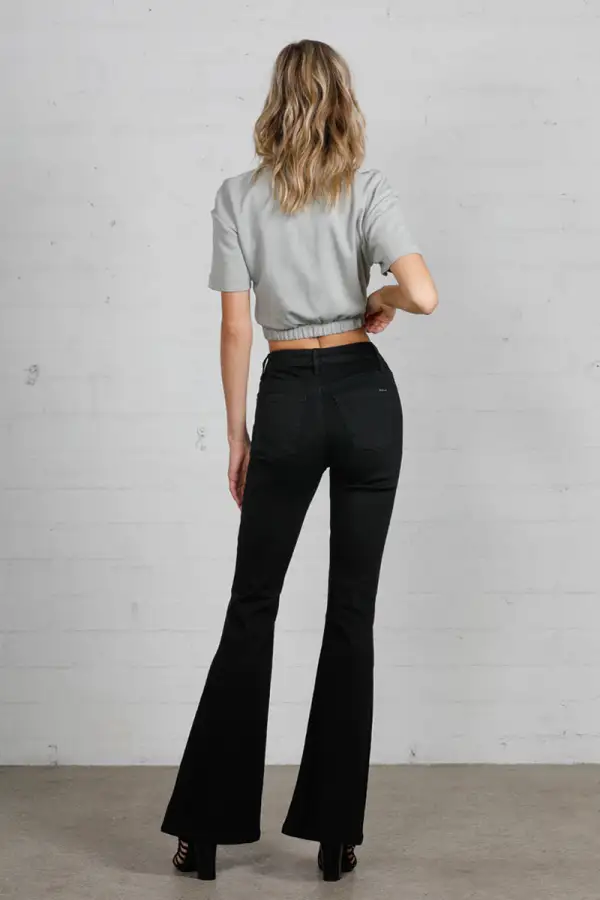 Wide Flare Jeans