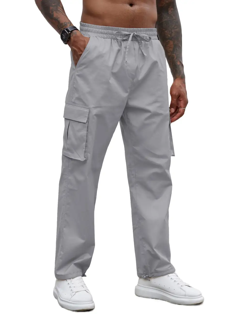 Cotton Cargo Work Pants