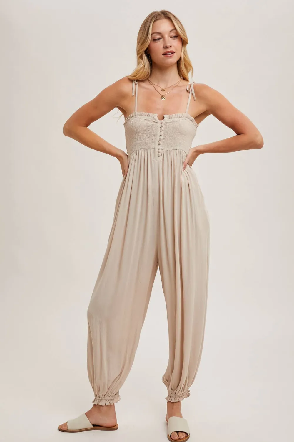 Relaxed Bohemian Jumpsuit