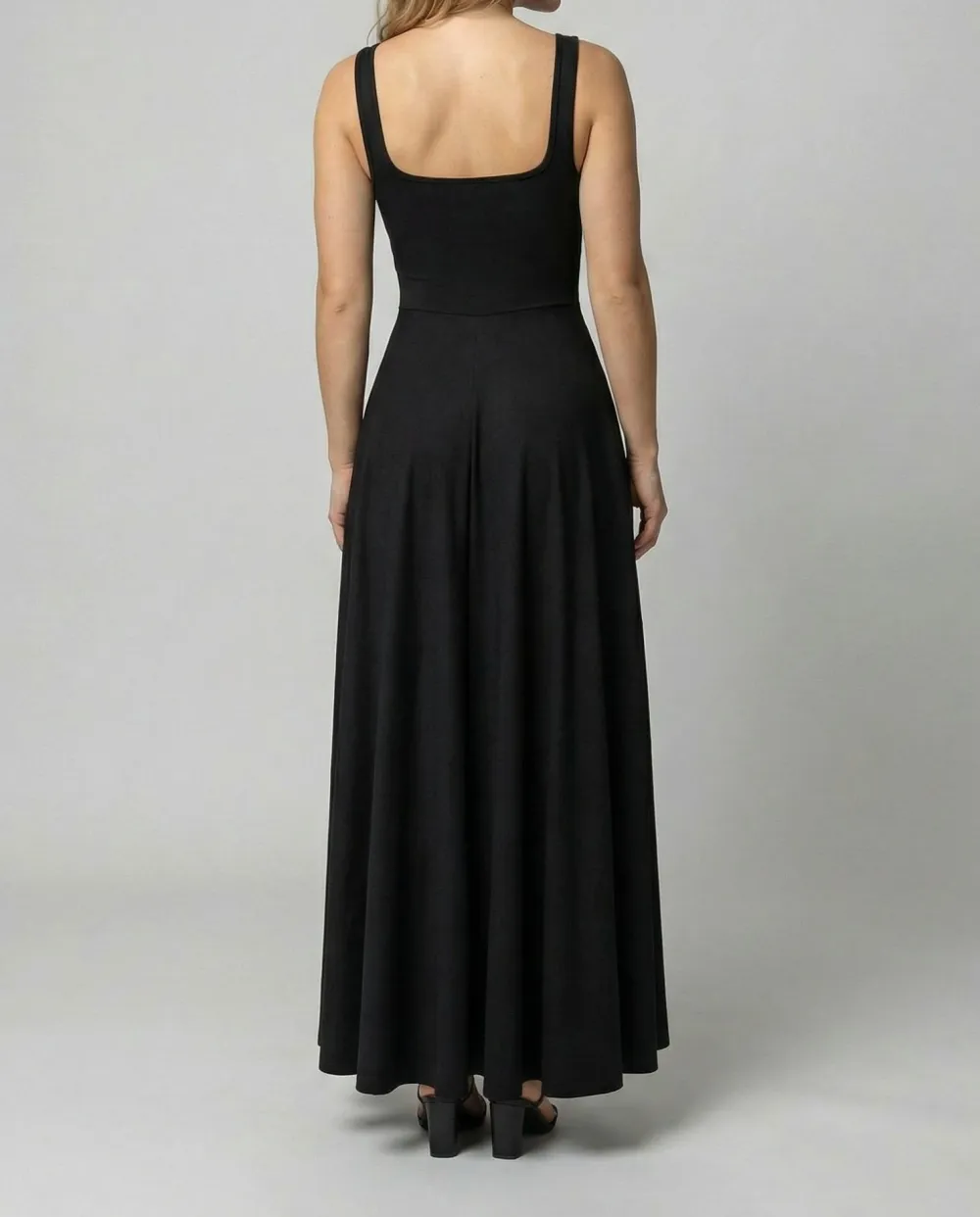 Women's Square-Neck Maxi Dress