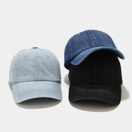 Denim Adjustable Baseball Cap