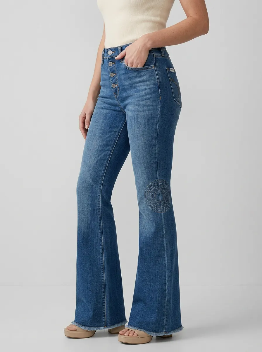 Women's High Waist Casual Denim Jeans