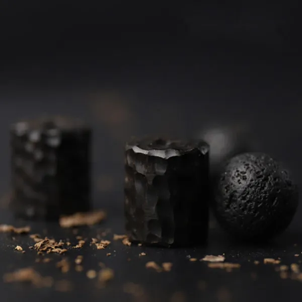Handmade Rise Within Lava Rock Bracelet