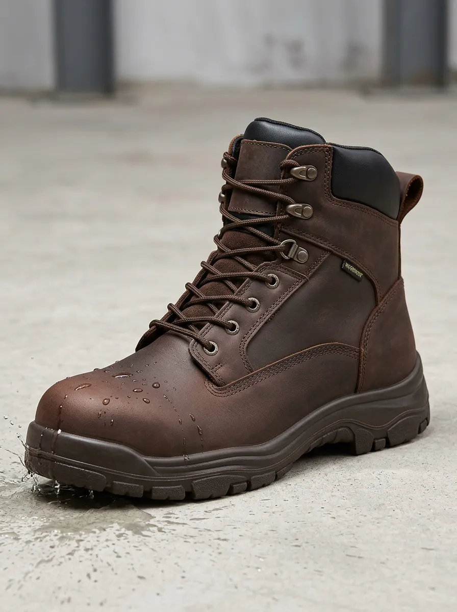 Protective-Look Outdoor Men's Waterproof Work Boots