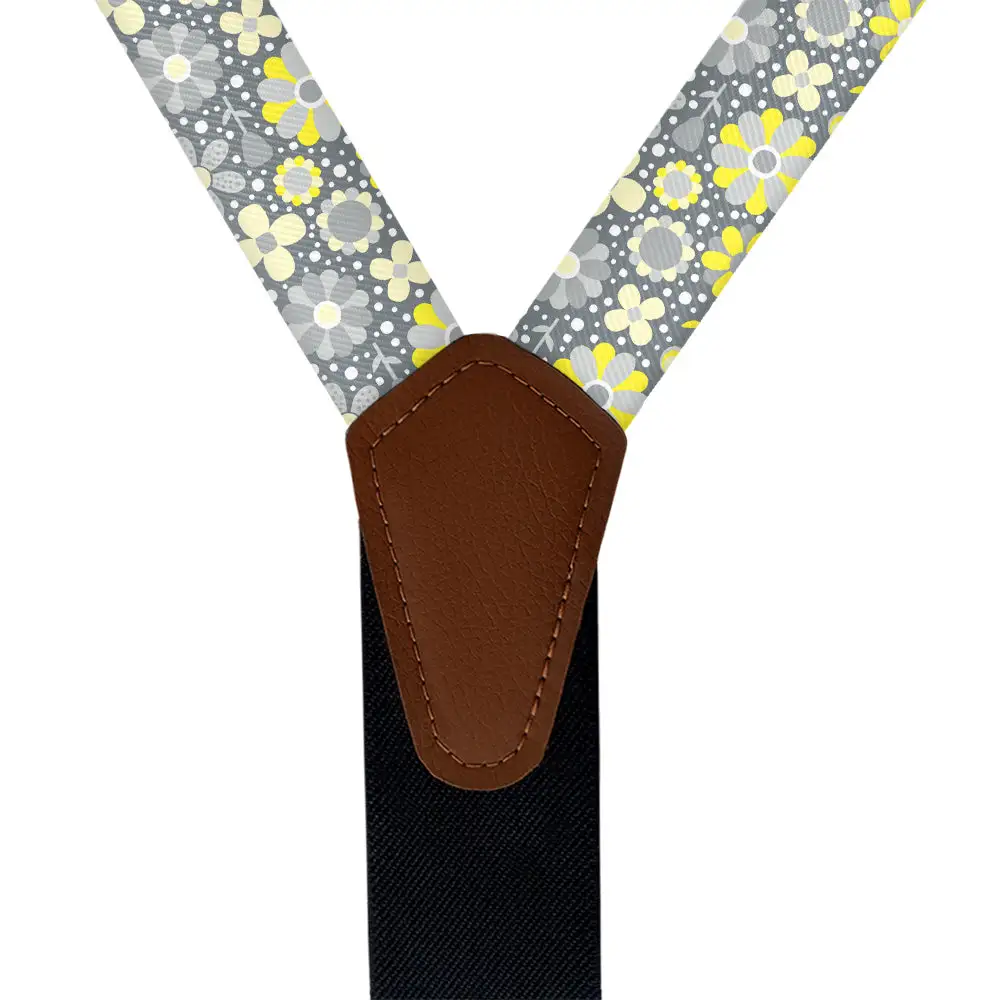 Bloom Floral Pattern Suspenders