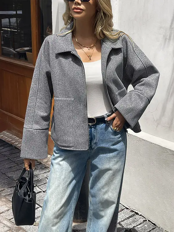Zip Front Jacket Streetwear