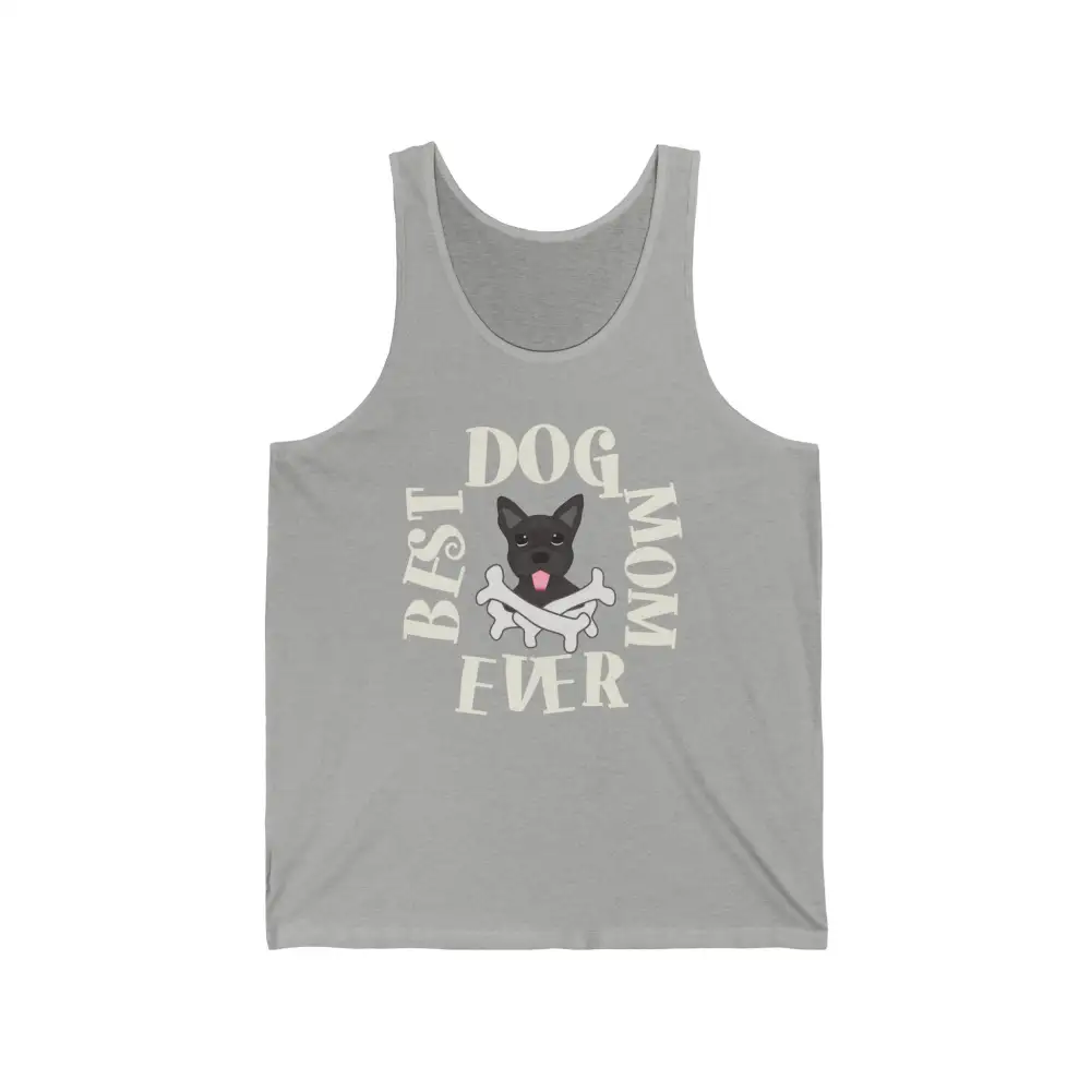 Dog Mom Puppy Graphic Tank Top