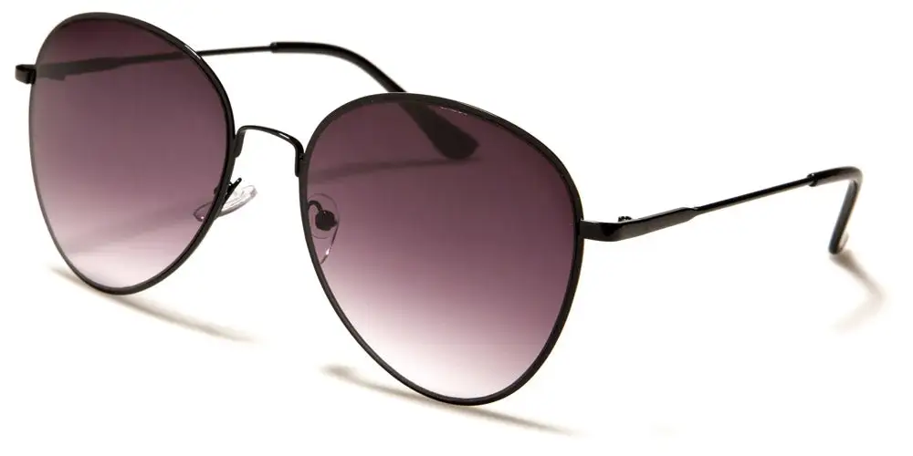 Modern Women's Aviator Sunglasses