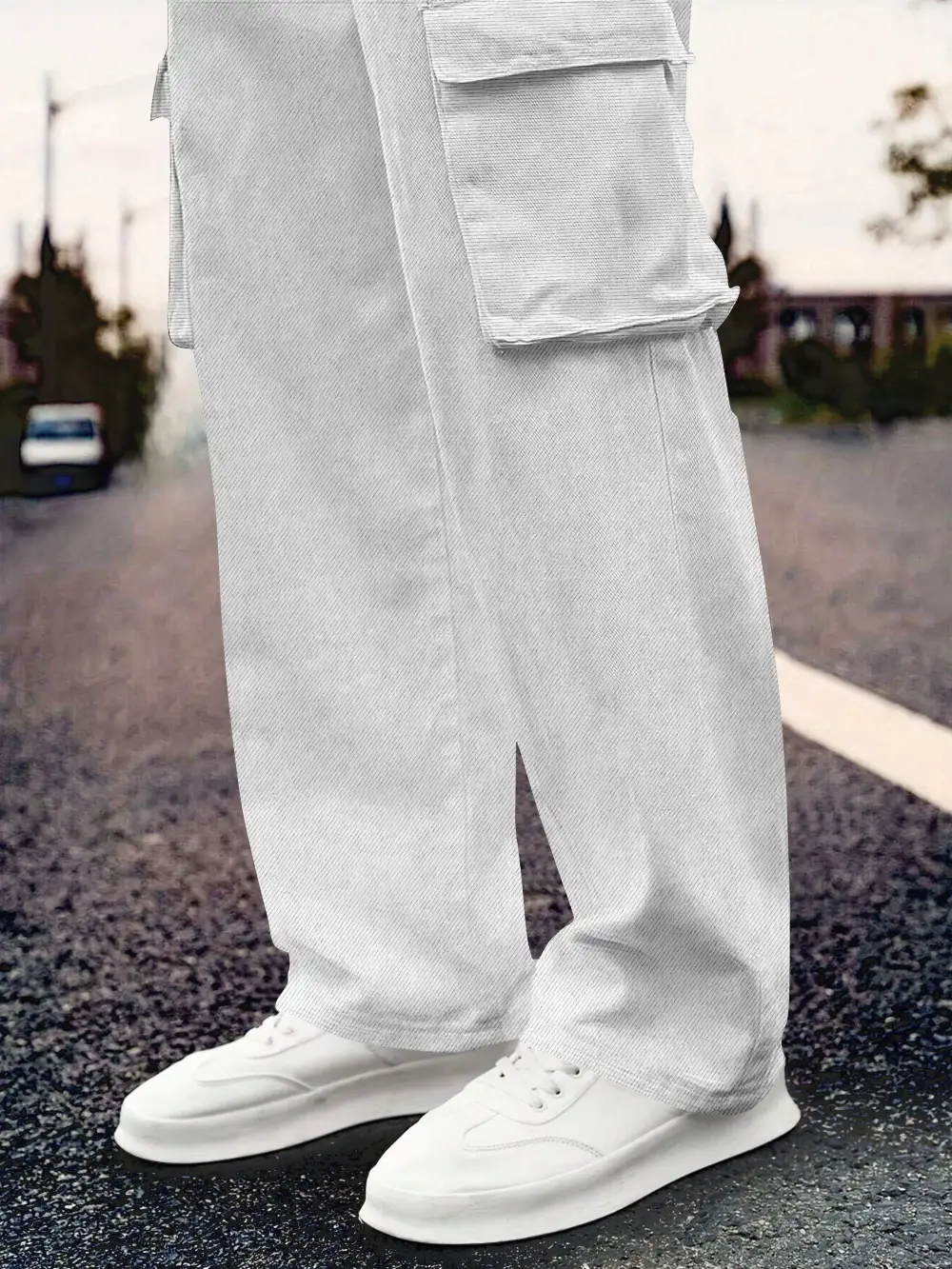 Essential Travel Cotton For Track Cargo Pants