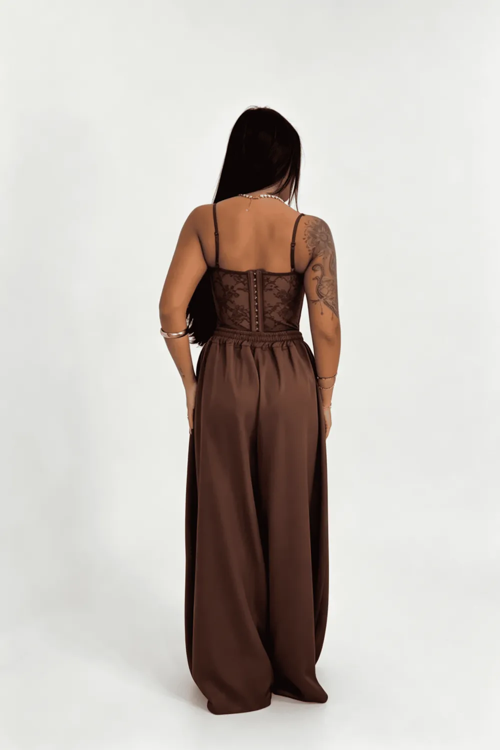 High-Waist Wide-Leg Pants