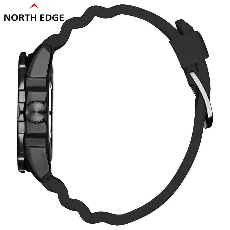 North Edge Light-driven watch eco drive military watch supplier Evoque 2- Never needs a battery replacement