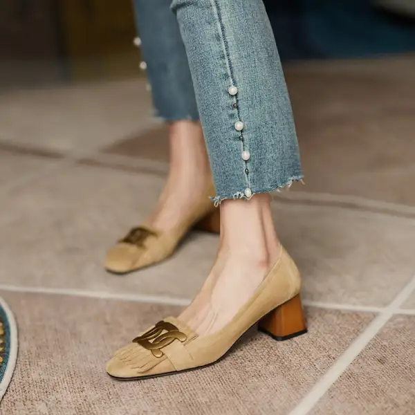 Chunky Heel Evening Ready High Heels