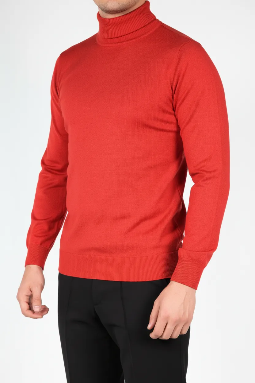 Classic Refined Everyday Turtleneck Sweater