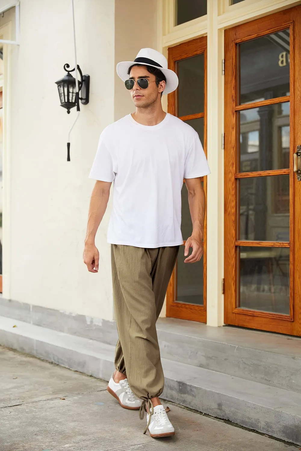 Cotton Linen Loose Yoga Pants