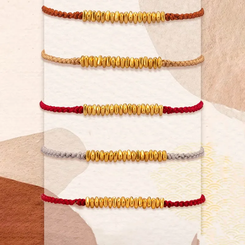 Small Pieces Design Handmade Braided Rope Bracelet