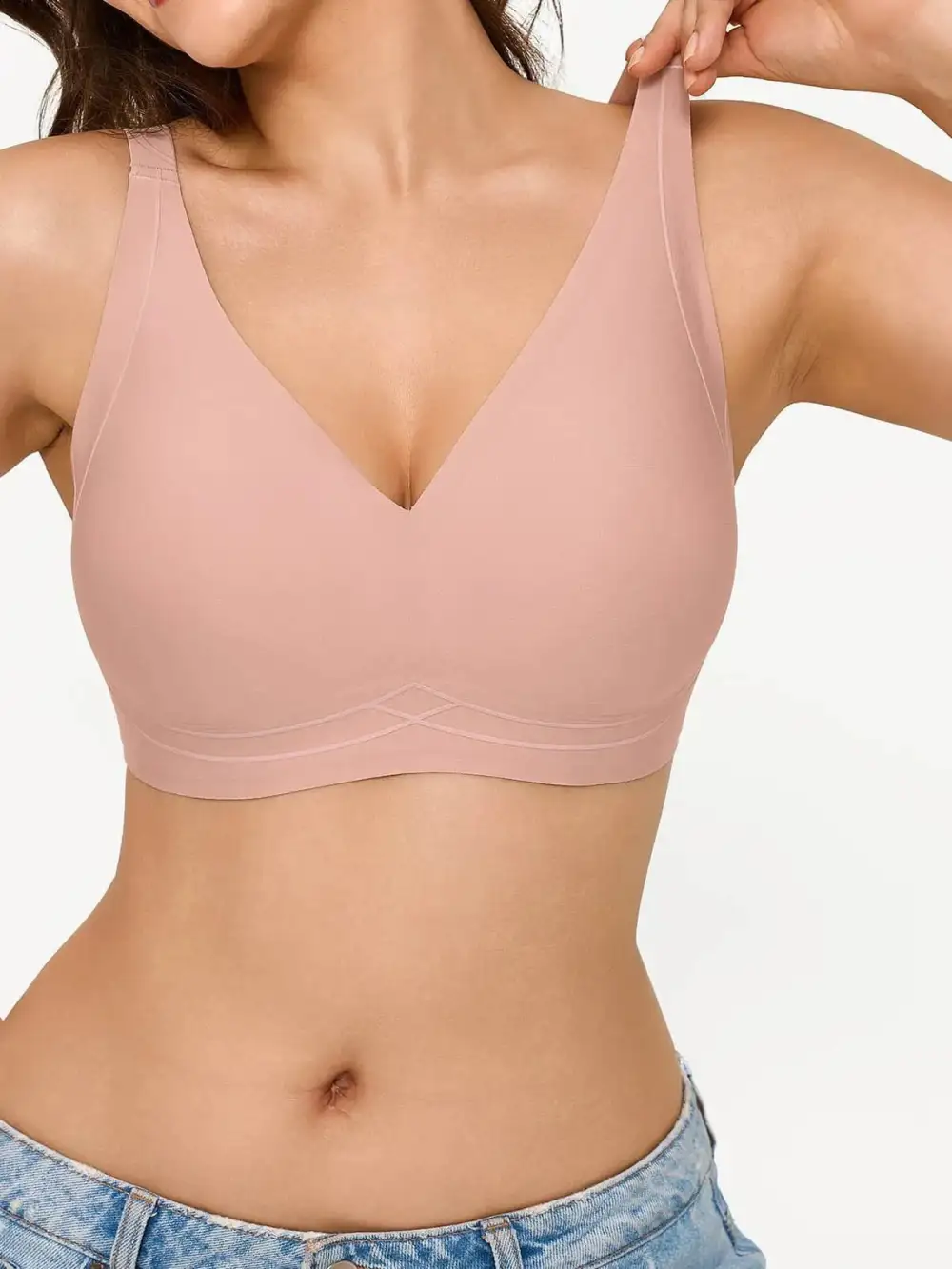 Seamless Wireless Comfort Silky Bra