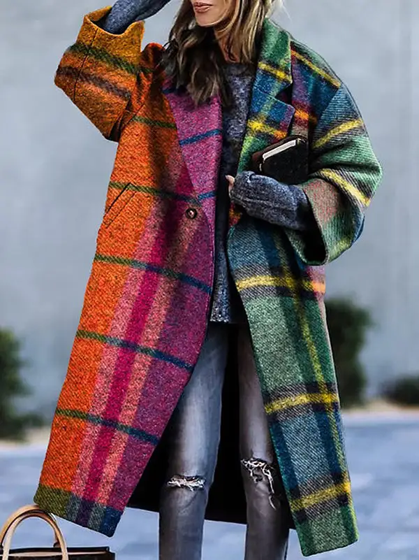 Plaid Coat