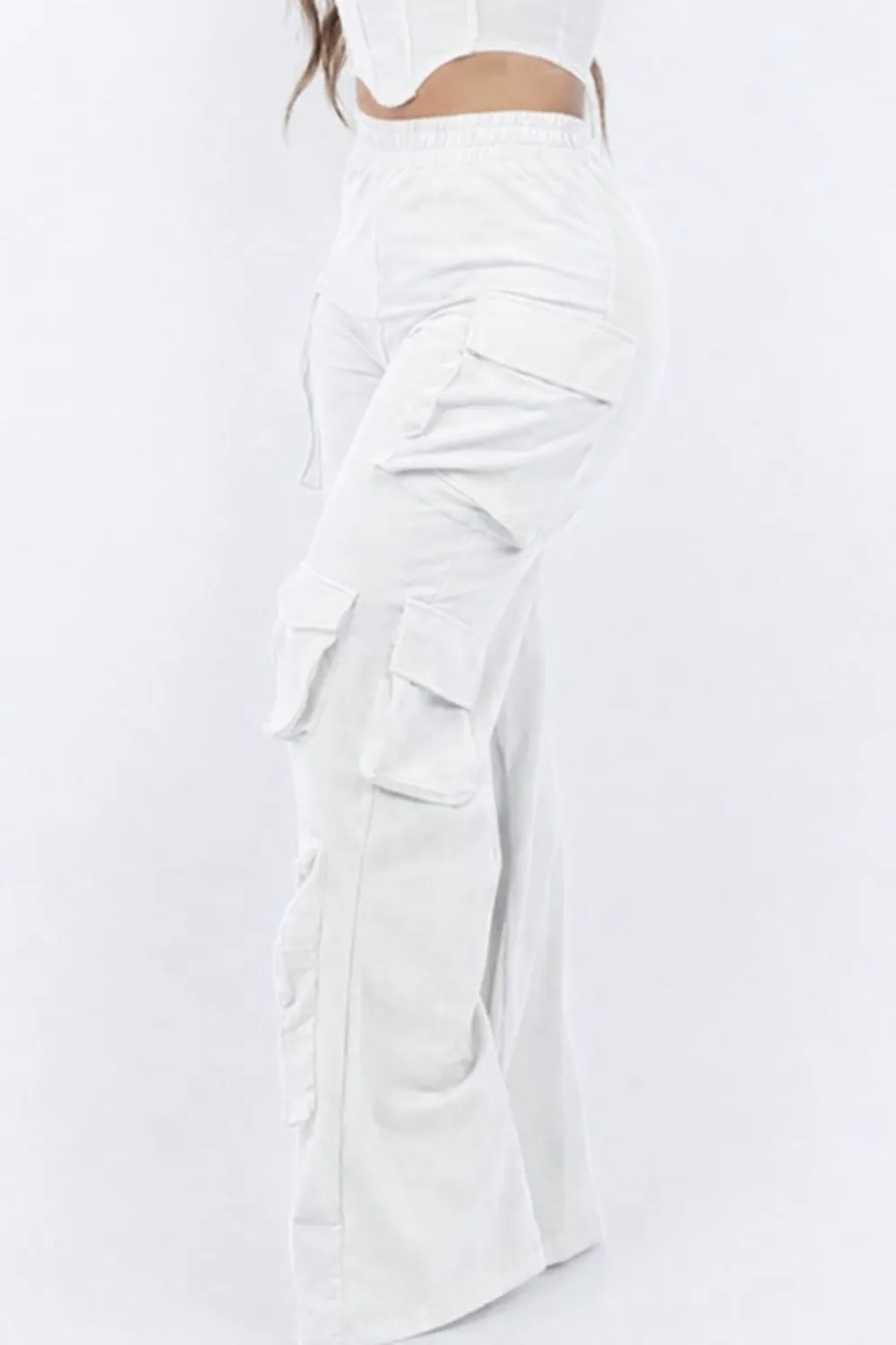 Structured Comfy Big Pockets Cargo Pants