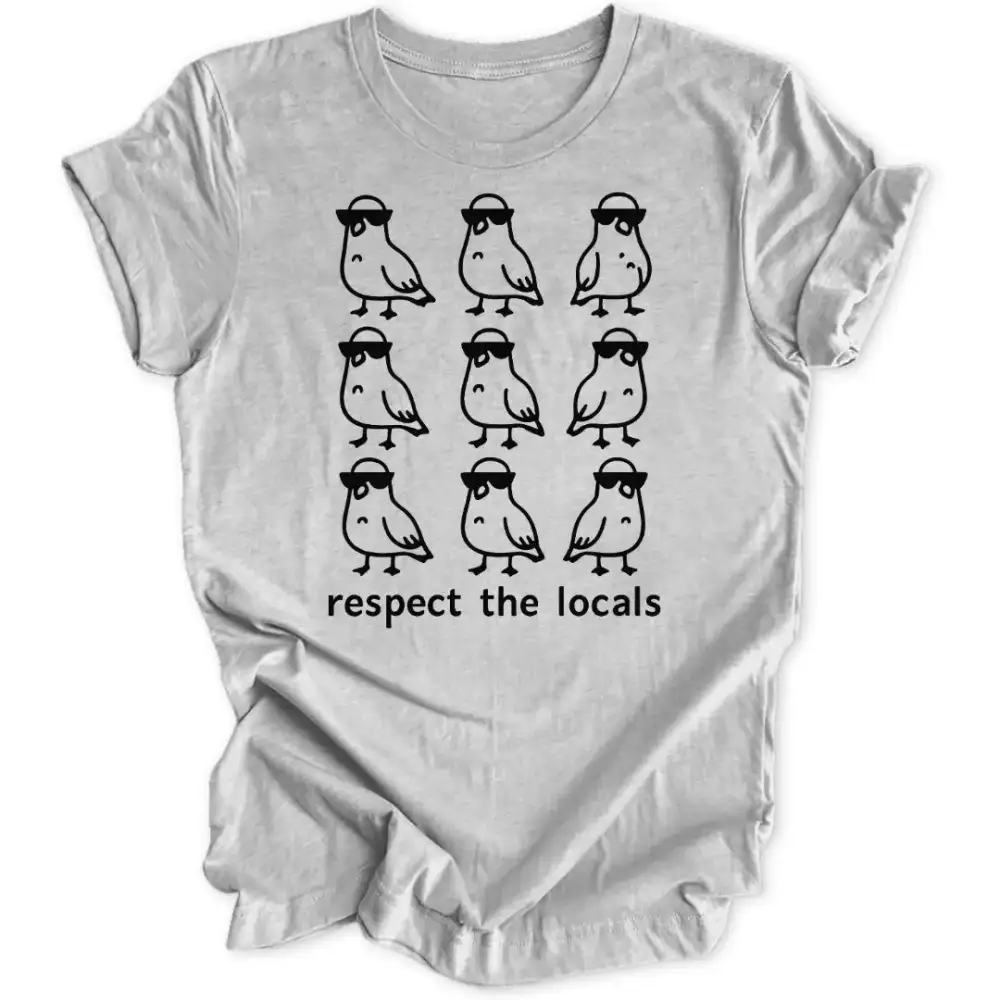 Respect Cool Pigeons Unisex T-Shirt