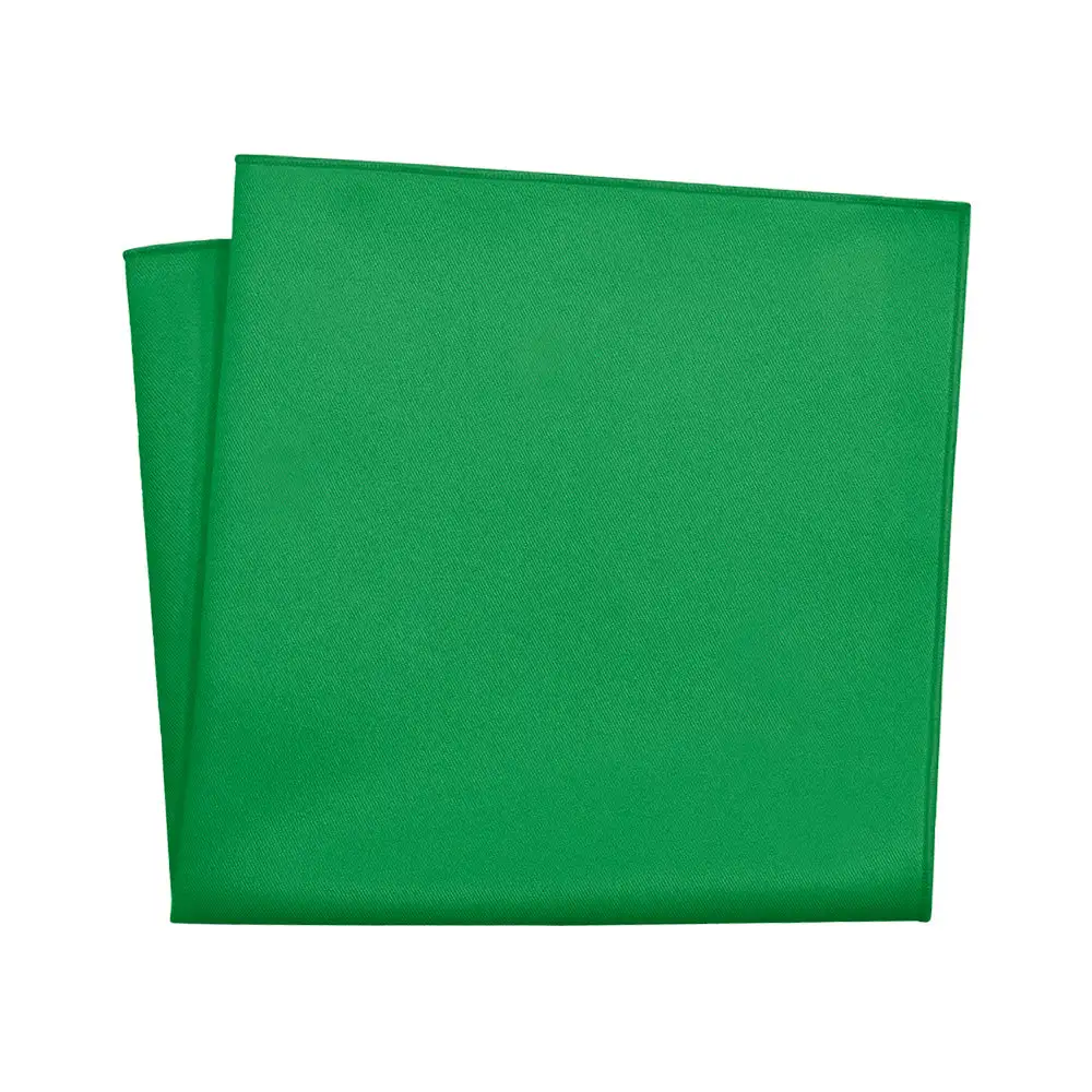 Graceful Understated Solid Pocket Square
