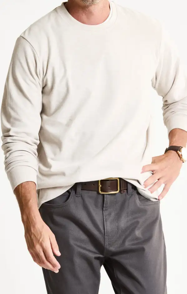 Refined Ultra Soft Heather Crewneck Sweatshirt