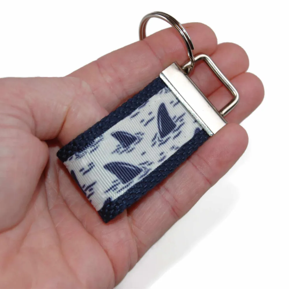 Shark Fin Charming Keychain