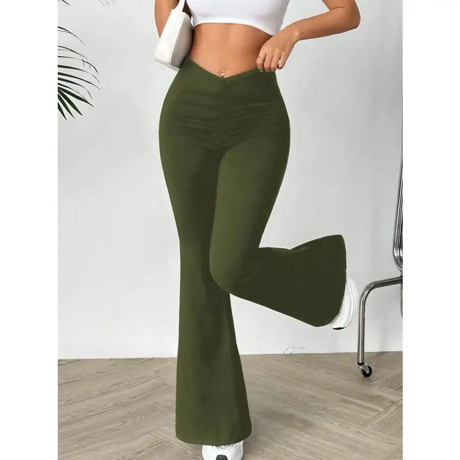 High Waisted Flare Pants