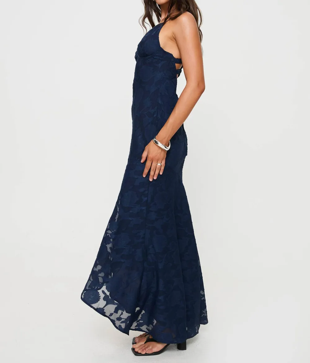 Low Back Flowing Maxi Dress