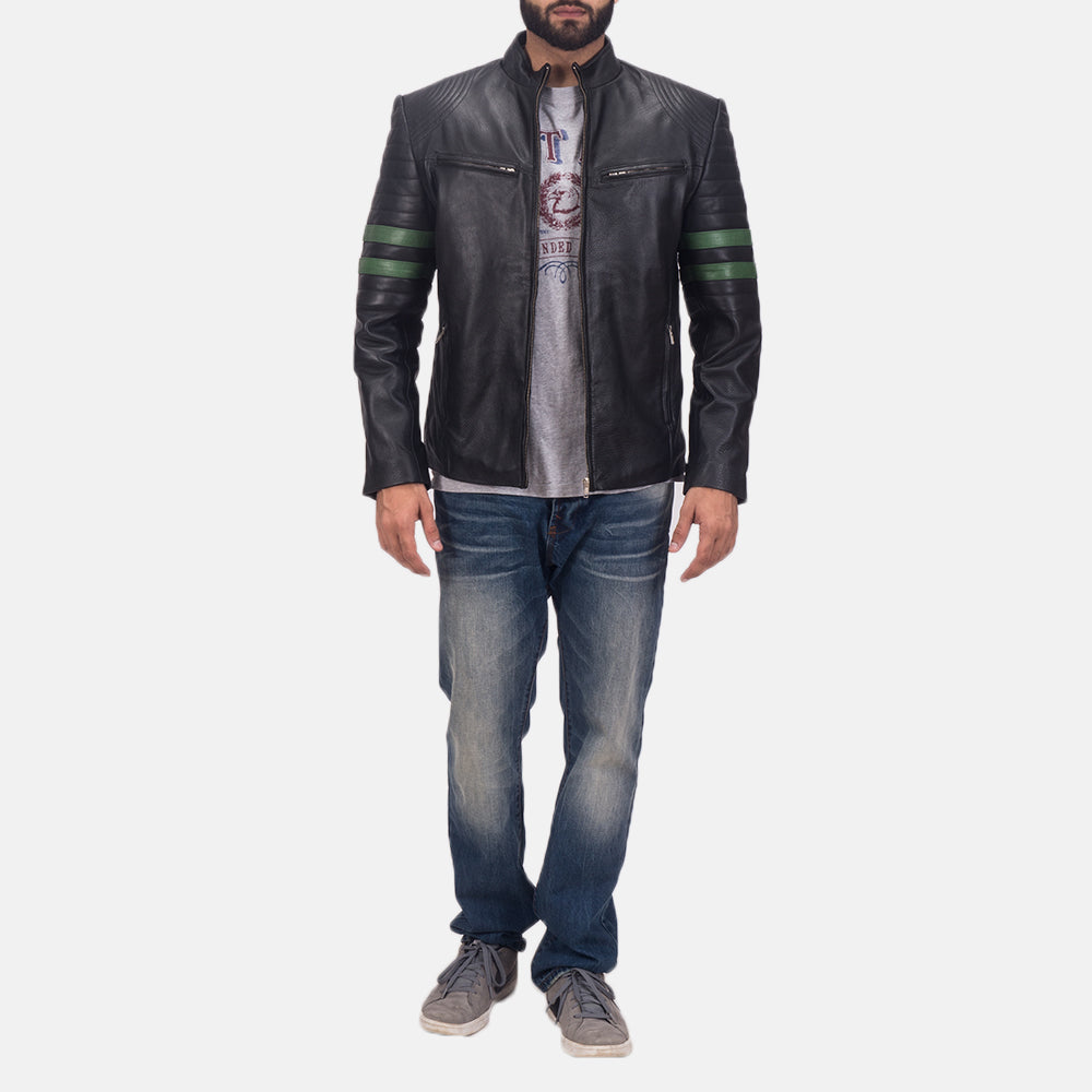 Men's Classic Refined Leather Jacket