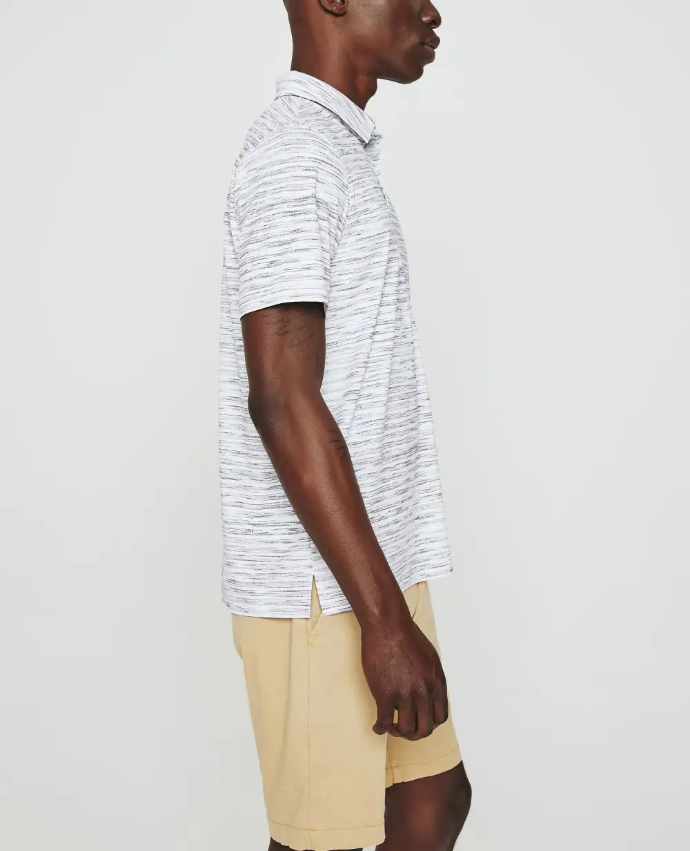 Men's Self Collar Polo Shirt