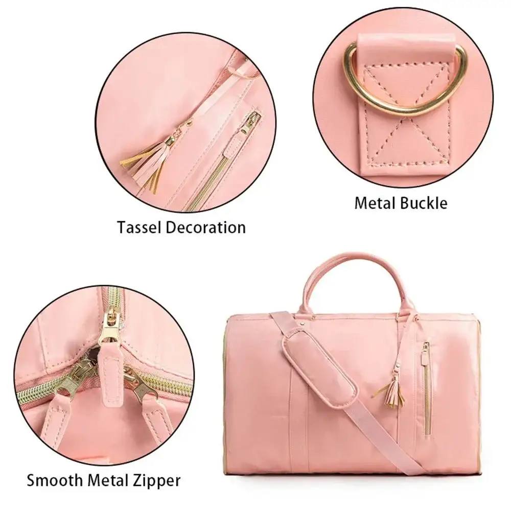 Pleated Travel Bag
