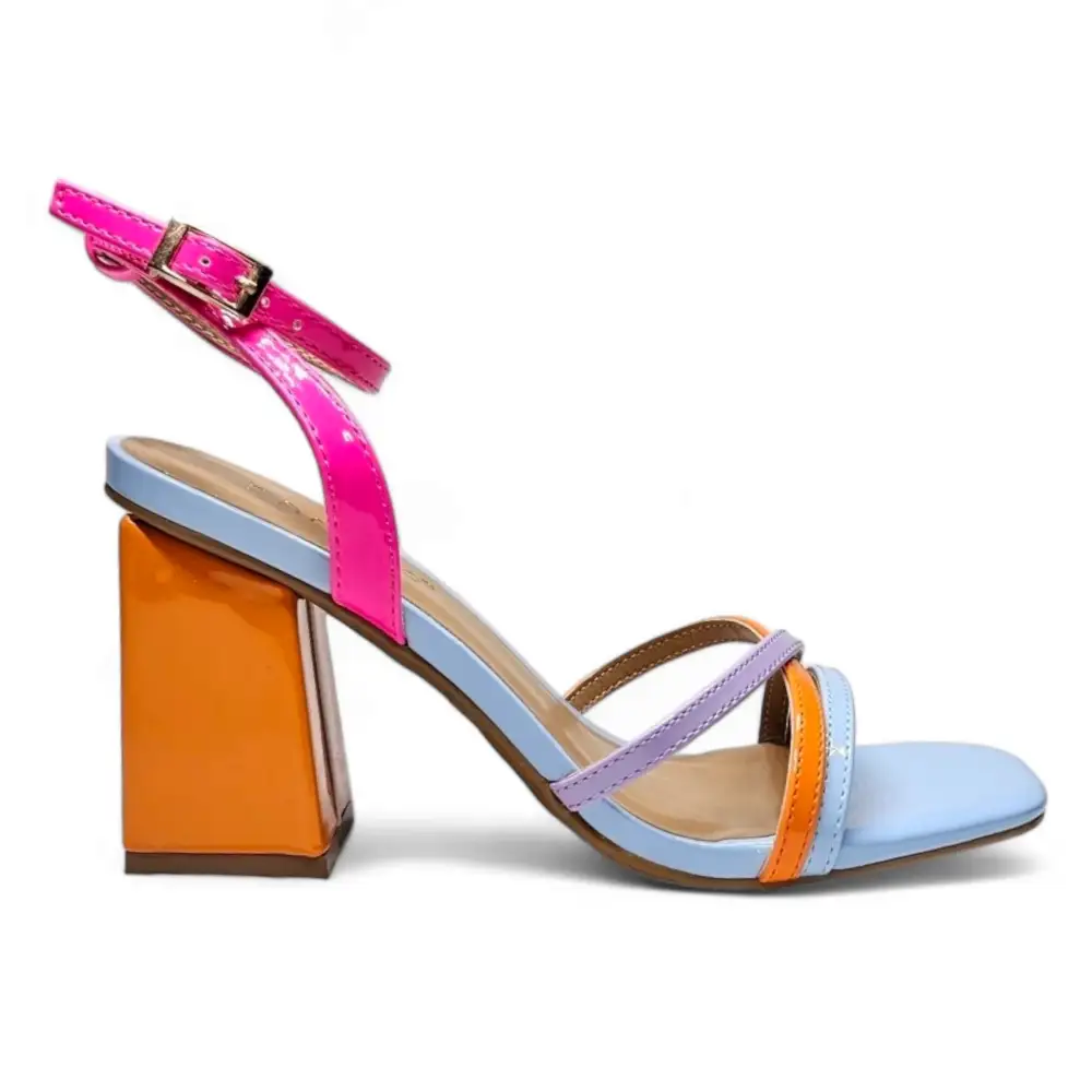 Dainty Strap Gretchen Block Heel
