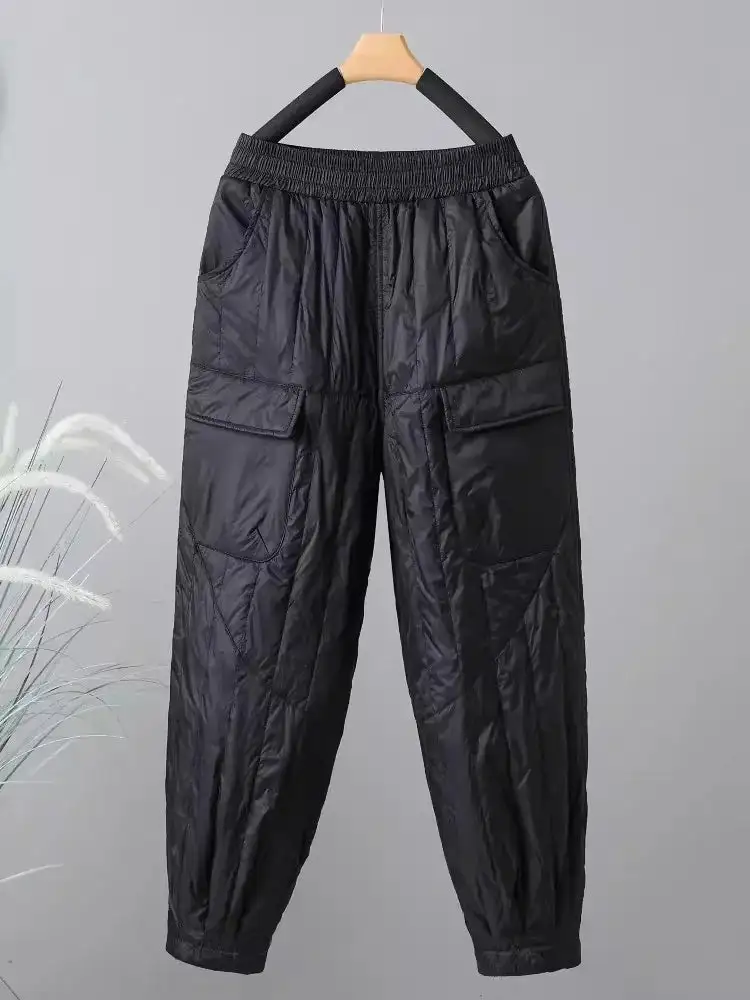 Insulated Quilted Casual Pants