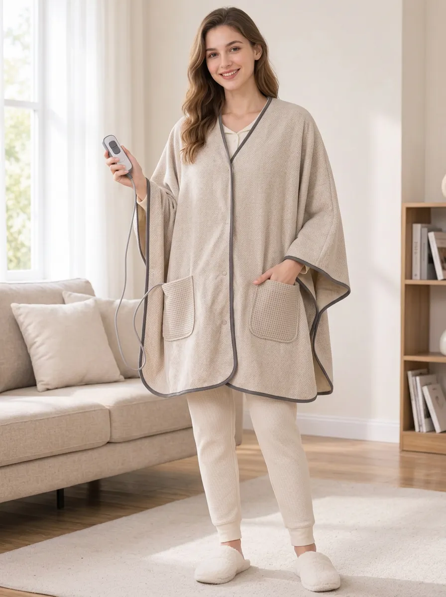 Easygoing Wearable Heated Blanket